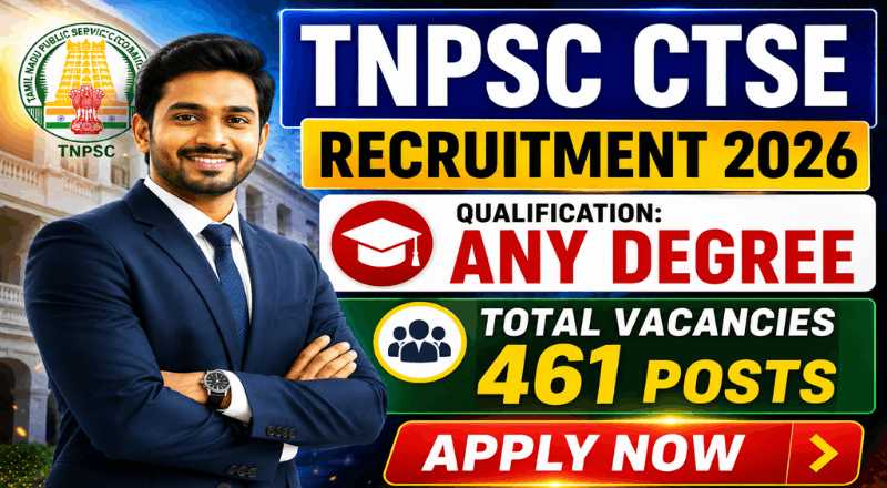 TNPSC CTSE Recruitment 2026