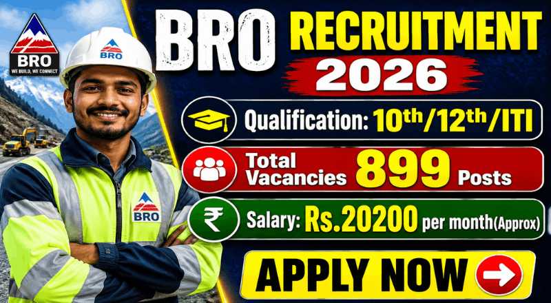 BRO Recruitment 2026