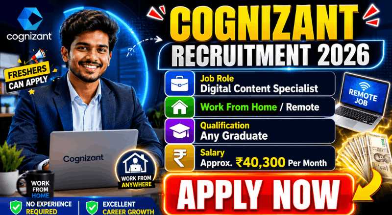 Cognizant Recruitment 2026