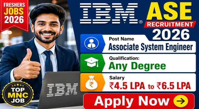IBM ASE Recruitment 2026