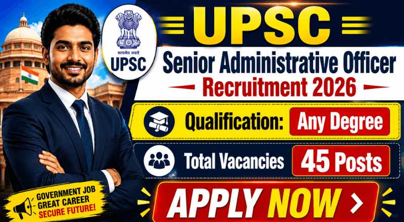 UPSC Recruitment 2026
