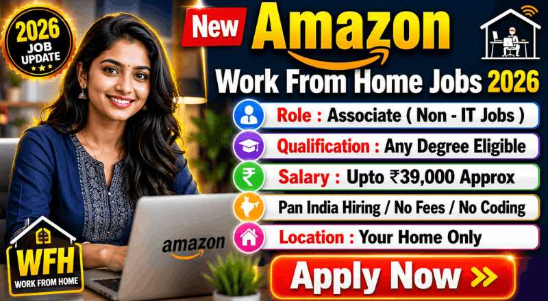 New Amazon Associate Work From Home Jobs 2026