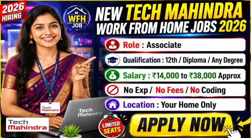 Tech Mahindra Work From Home Jobs 2026