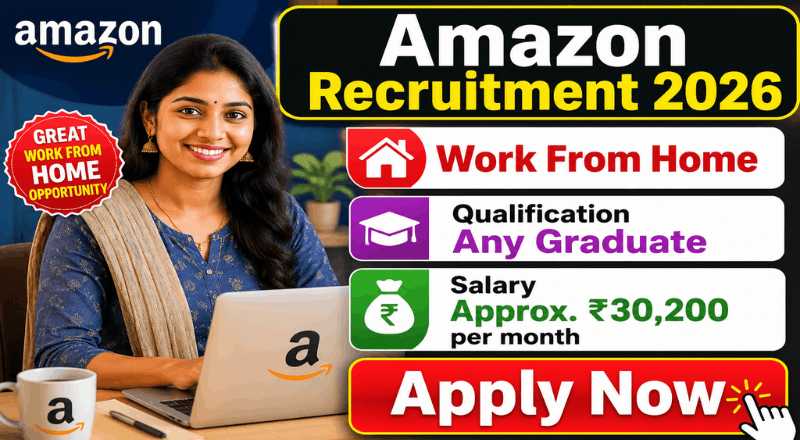 Amazon Work From Home Recruitment 2026