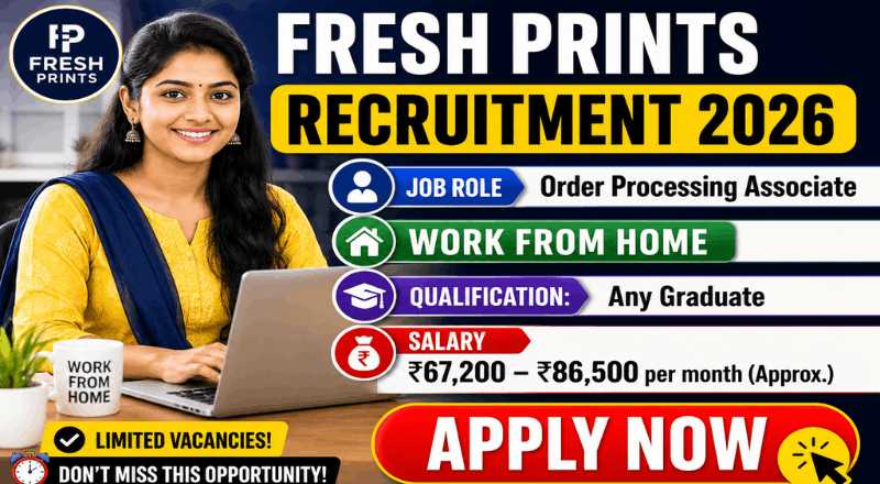 Fresh Prints Recruitment 2026